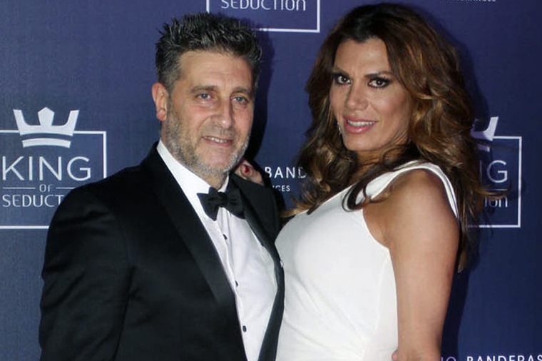 Florencia de la V y Pablo Goycochea llevan en pareja más de 25 años. Foto: Gentileza La Nación