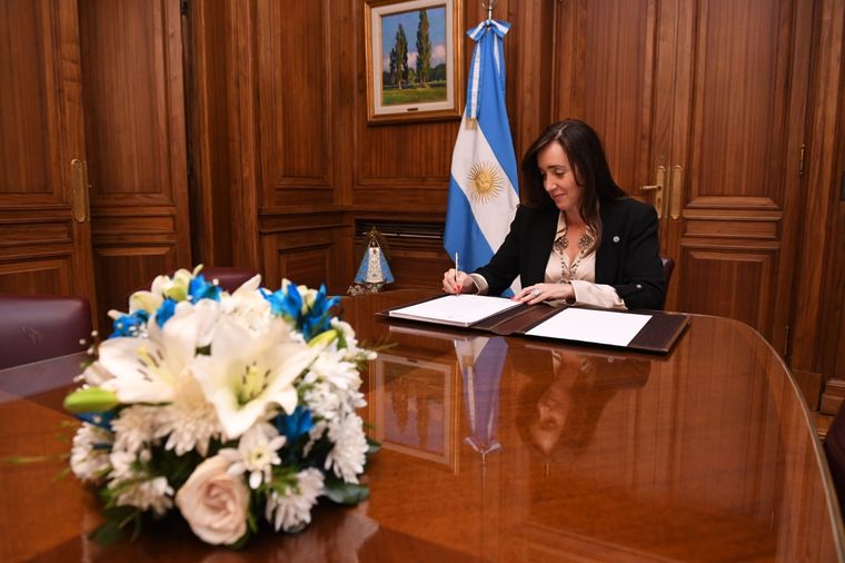 La vicepresidenta aseguró estar muy orgullosa Foto: X @VickyVillarruel