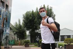 El arquero de la Selección transmitió lo sucedido en las redes sociales. Foto: Argentina