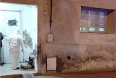 La casa en la que mataron a la mujer policía Foto: Gentileza