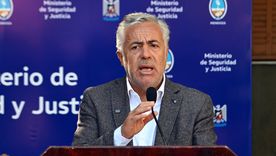 El gobernador Alfredo Cornejo.