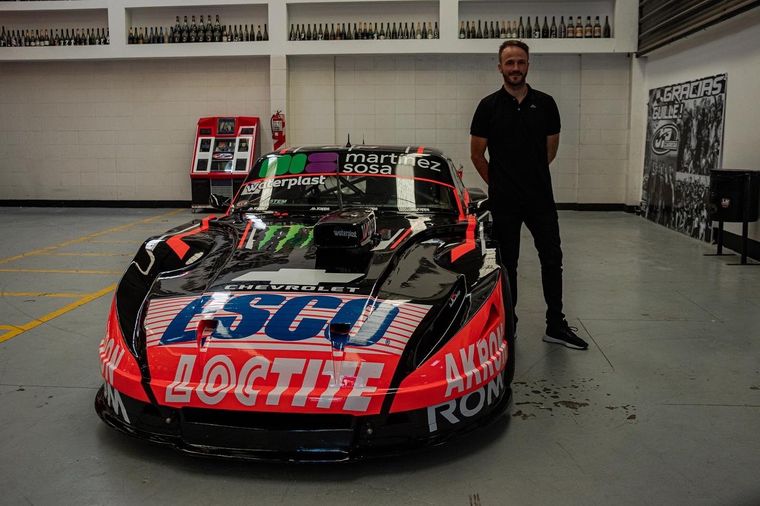 Canapino tendrá apoyo oficial de Chevrolet en el TC. Foto: @AgustinCanapino