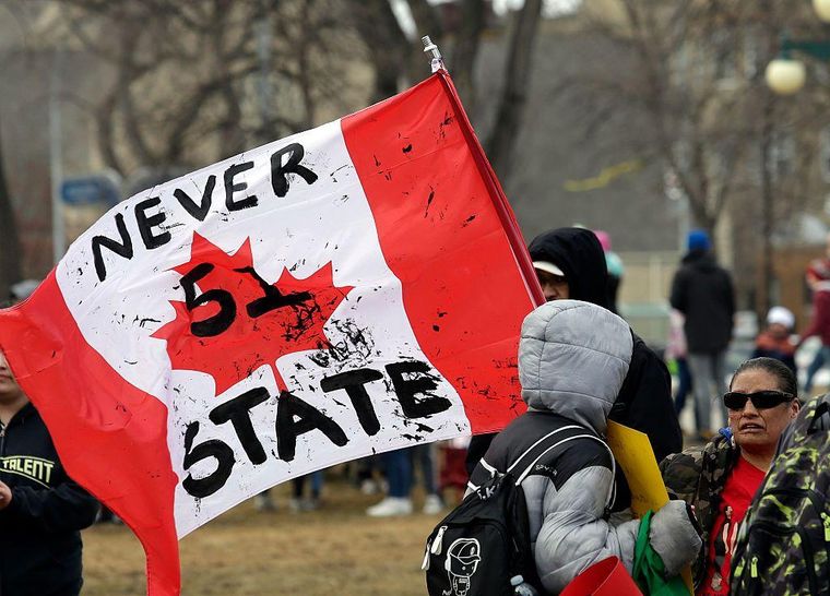 Pese a la relación cercana entre EE.UU. y Canadá, la mayor parte de los canadienses no quieren formar parte de EE.UU.