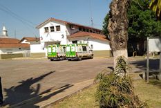 El hospital en donde ocurrió el asalto y en donde están internadas las víctimas. El hospital en donde ocurrió el asalto y en donde están internadas las víctimas.