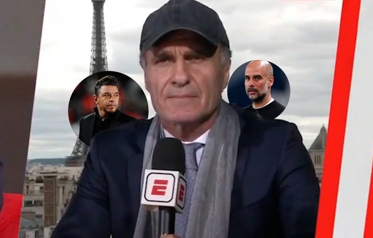 Ruggeri El Cabezón le pidió a Gallardo que hable con Guardiola para que se quede Álvarez.