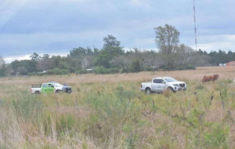 El trayecto clave son los 576 metros que hizo Loan desde la casa de la abuela hasta un monte cercano con dos naranjos Foto: Archivo