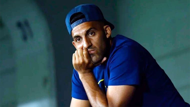 Wanchope explotó contra un hincha Sabalero. Foto: Redes Sociales