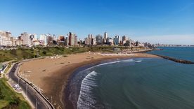 Mar del Plata es una ciudad que se disfruta en invierno a pleno.