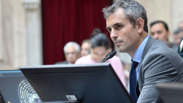 Martín Menem envía un proyecto para retrotraer el aumento a legisladores Foto: Prensa Diputados
