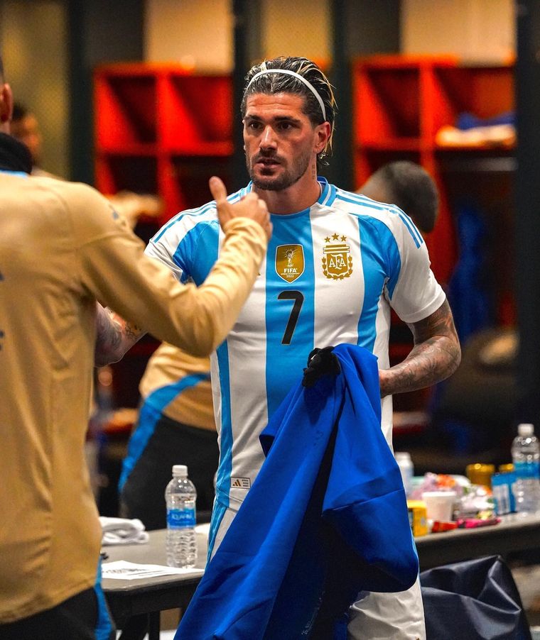 La particular confesión de De Paul. Foto: Instagram De Paul