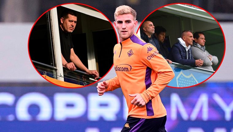 Valentini dejó picando una sugerente frase sobre su conflictiva salida de Boca. Foto: Fiorentina y archivo