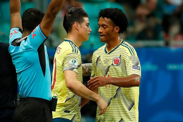James Rodríguez y Juan Guillermo Cuadrado volverán a jugar en la liga colombiana.