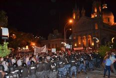 represion en la rioja: hirieron al intendente de famatina