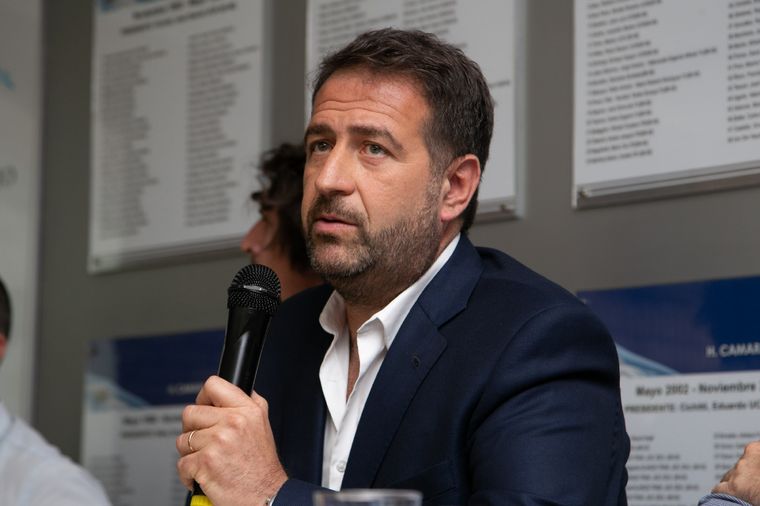 Mario Isgró, ministro de Infraestructura de la provincia.