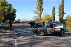 En este tramo además, circulan muchos camiones por su conexión con una ciudad agropecuaria Foto: X