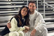 Anto se mostró orgullosa por el nuevo premio obtenido por Messi. Foto: Instagram Leo Messi y Antonela Roccuzzo