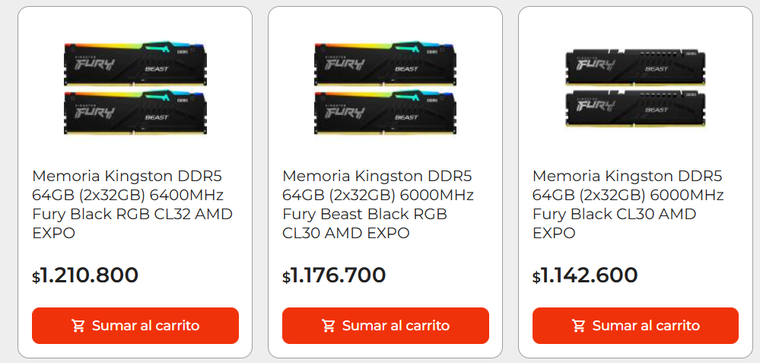 Las memorias RAM DDR5 más costosas por la demanda de la IA. Las memorias RAM DDR5 más costosas por la demanda de la IA.