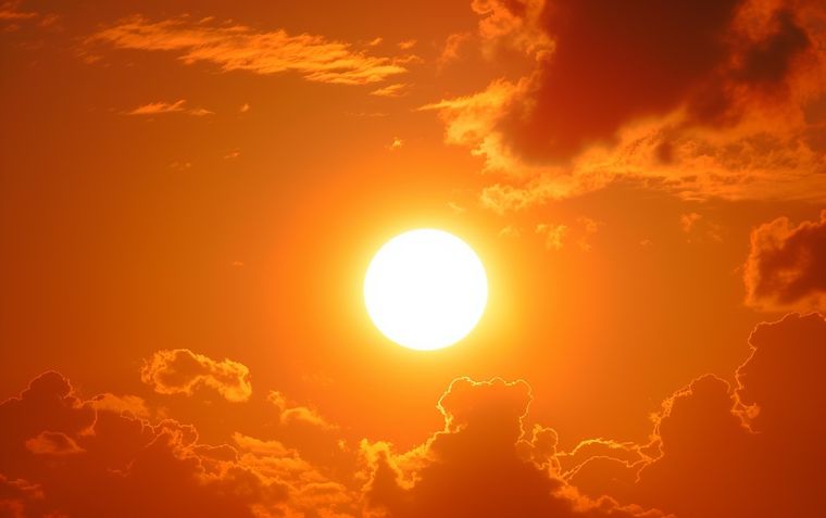 El Sol aparece en nuestro presente como una idea romántica, un detalle que no llega a estructura el mundo. Foto: Imagen generada por Midjourney