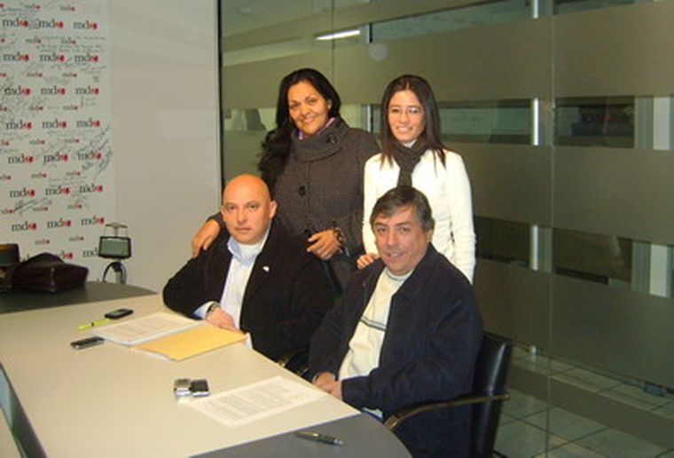 Cuatro de los concejales lasherinos que admitieron el caos de salud. Foto: MDZ / Christian Sanz