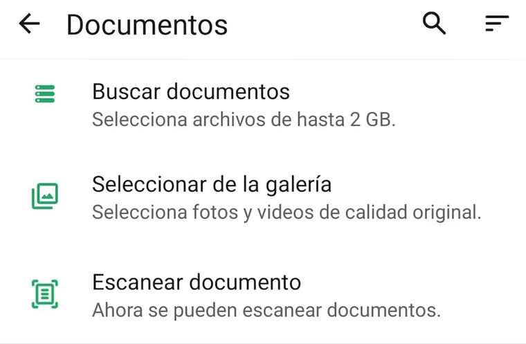 WhatsApp incorpora un escáner para capturar documentos y enviarlos directamente en PDF a una conversación. WhatsApp incorpora un escáner para capturar documentos y enviarlos directamente en PDF a una conversación.