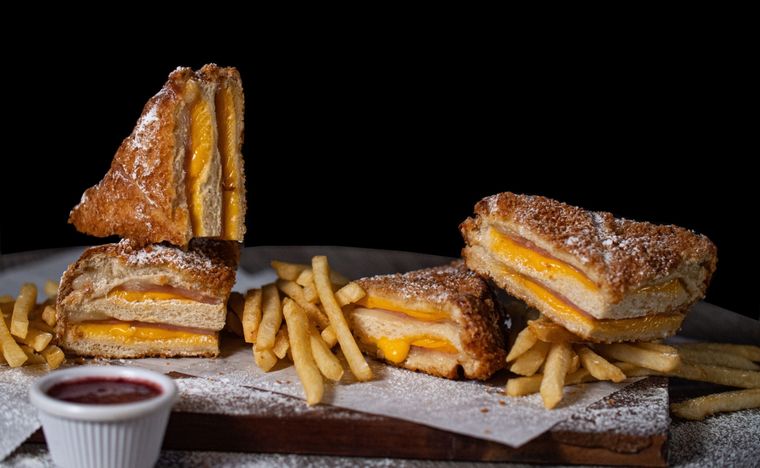 Sandwich montecristo Una receta simple y deliciosa de sandwich montecristo Foto: Shutterstock
