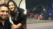 La pareja que falleció en el fatal accidente. La pareja que falleció en el fatal accidente.