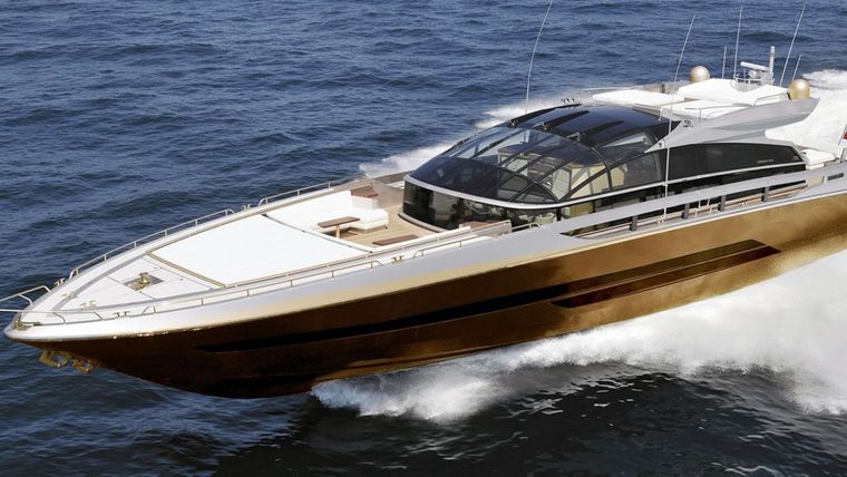 History Supreme, el yate de oro macizo, vale 4.800 millones de dólares. Foto: echaleunojo.com