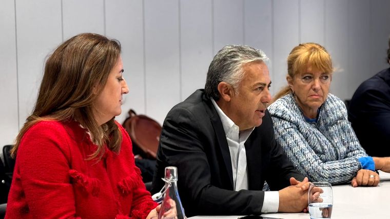 Cornejo expuso en Chatham House. Foto: Prensa Gobierno de Mendoza