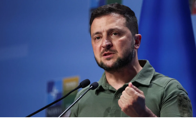 Zelenski busca negociar la paz de Ucrania Foto: Noticias Argentinas