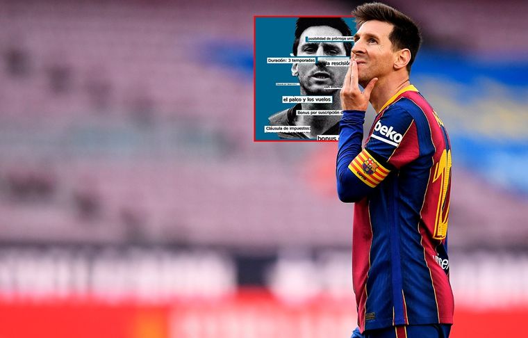 El diario español El Mundo volvió a publicar un informe en contra de Messi.
