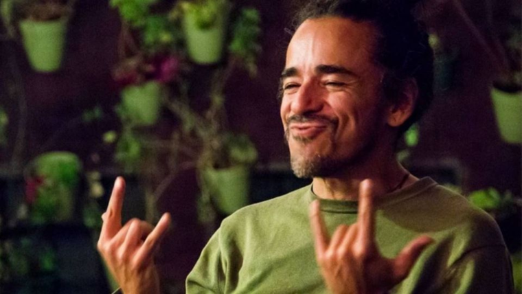 Rubén Albarrán, siempre con una sonrisa