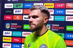 Ezequiel Centurión logró terminar con el arco en cero después de tres fechas complicadas. Foto: Captura de TV Ezequiel Centurión logró terminar con el arco en cero después de tres fechas complicadas. Foto: Captura de TV