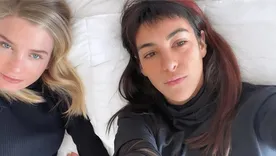 Chantal “Tati” Leclercq junto a Delfina Lanusse.&nbsp;