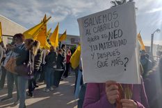 La comunidad de Las Heras pide que no se recorte el servicio en el Hospital Carrillo Foto: MDZ La comunidad de Las Heras pide que no se recorte el servicio en el Hospital Carrillo Foto: MDZ