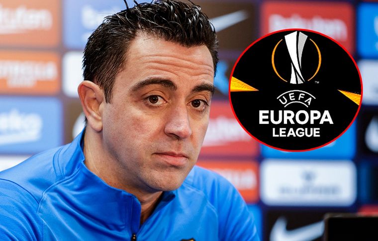 Xavi, resignado tras ver que al Barcelona le tocó el Manchester United en el sorteo de la Europa League.