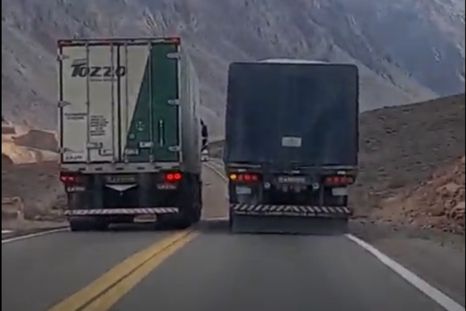 La maniobra fue registrada por un testigo