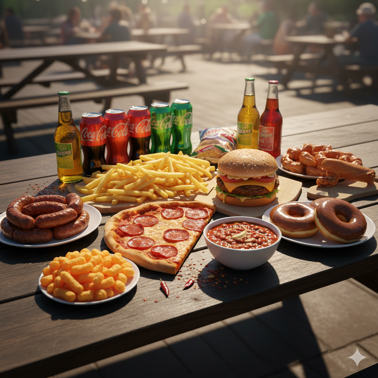 Estos alimentos no se aconsejan en verano. Fuente: IA Gemini. Estos alimentos no se aconsejan en verano. Fuente: IA Gemini.