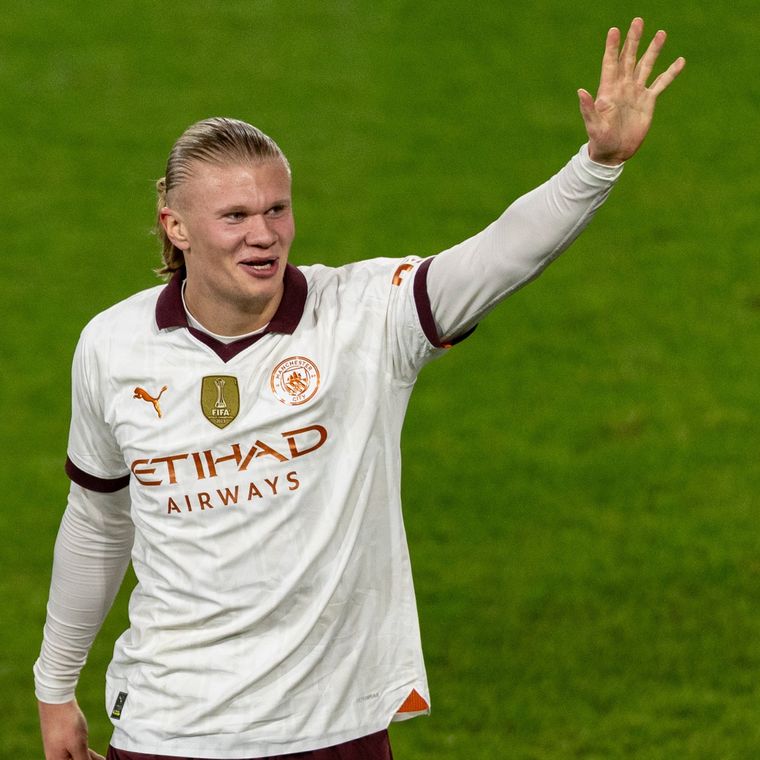 El Manchester City quiere retener a Haaland a toda costa. Foto: @ManCityES