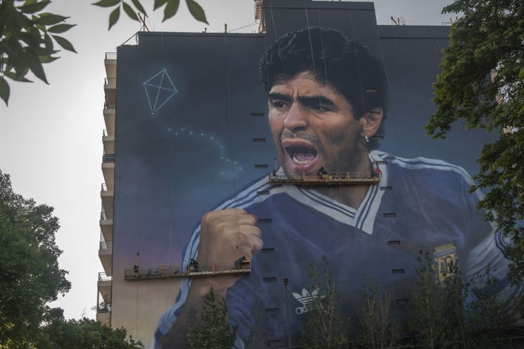 Se cumplen 3 años del día en el que Maradona pasó a la inmortalidad. Foto: Archivo