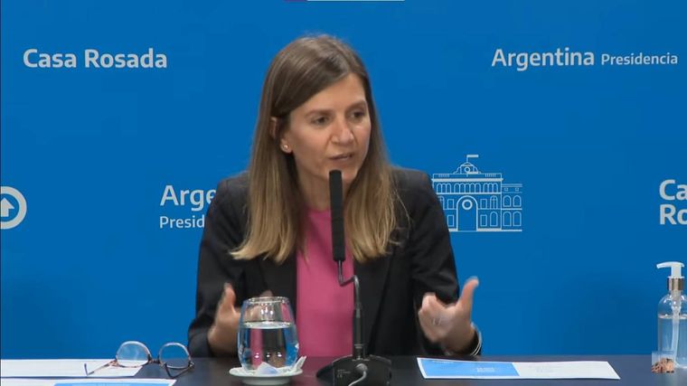 La directora de Anses dará una conferencia de prensa tras el anuncio de medidas de Sergio Massa