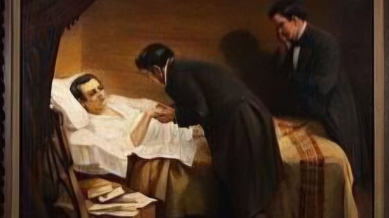 La muerte de Mariano Moreno. La muerte de Mariano Moreno.