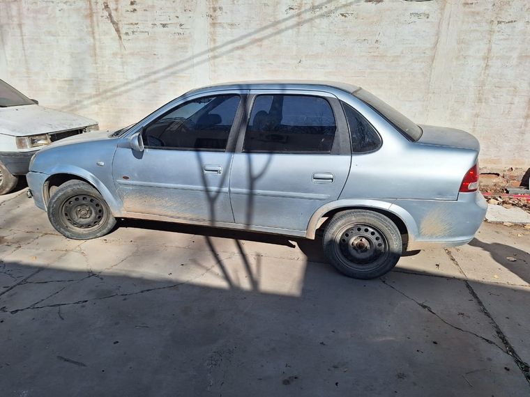 El auto en el que iban los detenidos Foto: Ministerio de Seguridad