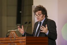 Javier Milei viaja a Francia invitado formalmente por Emmanuel Macron. Foto: NA