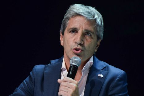 El ministro de Economía, Luis Toto Caputo Foto: Noticias Argentinas