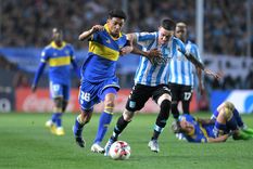 Clásico muy caliente entre Boca y Racing: 0-0 en Avellaneda. Foto: Télam Clásico muy caliente entre Boca y Racing: 0-0 en Avellaneda. Foto: Télam