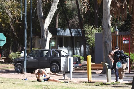 Hay alerta por viento Zonda en el sur de Mendoza. Hay alerta por viento Zonda en el sur de Mendoza.