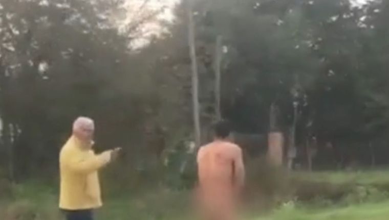 El video se hizo viral. Foto: Captura de video.