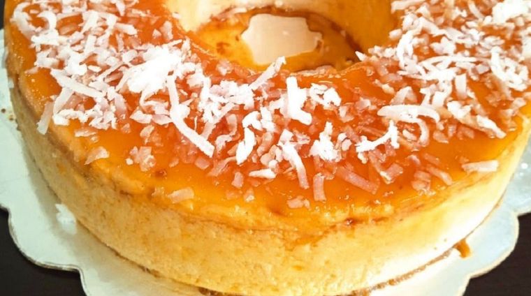 Flan de coco Una receta exquisita para hacer en pocos minutos Foto: Instagram