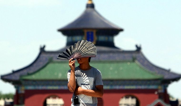 China calor La ola de calor en China es histórica. Foto: Efe.