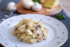 Risotto de hongos Una receta simple y en pocos minutos para un almuerzo genial. Foto: Shutterstock
